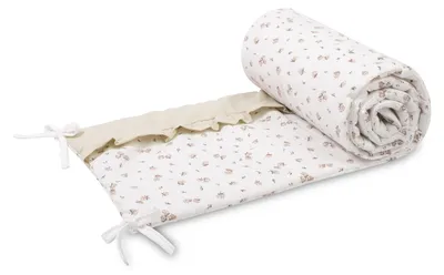 Produktbild von SENSILLO - Babybettumrandung - Bettschutz - Nestchen - Rose