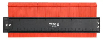 Produktbild von Yato YT-3736, Profile gauge, Schwarz, Rot, 26 cm, Kunststoff, 44 mm, 1,5 mm