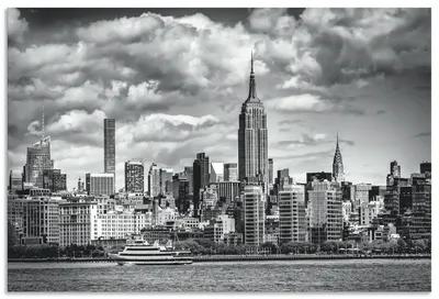 Produktbild von ARTland Wandbild Alu für Innen & Outdoor Midtown Manhattan Größe: 120x80 cm