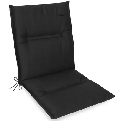 Produktbild von Herlag Niedriglehner-Auflage Greta 100x50x7cm Anthrazit, Green-Line: Bezug aus 100% recyceltem Polyester, Sitzauflage mit Fleck- & UV-Schutz