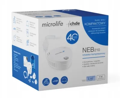 Zdjęcie produktu dla Inhalator Microlife NEB 210 kompresorowy
