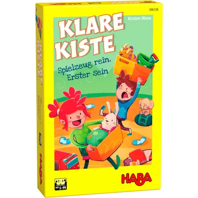 Produktbild von HABA Klare Kiste Kinderspiel – Rasantes Suchspiel für 2-4 Spieler ab 5 Jahren