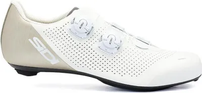 Produktbild von Sidi ROAD Ergo 6 white 44,5 weiß - steifer Carbon-Rennradschuh mit Top-Passfo...