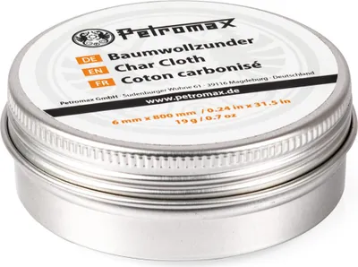 Produktbild von Petromax Baumwollzunder - Natürlicher Brennstoff aus 100% pyrolysiertem Baumwollseil