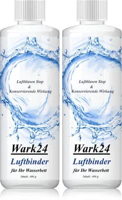 Two bottles of Wark24 Luftbinder product against a white background.