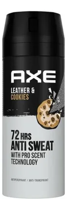 Zdjęcie produktu dla Dezodorant w sprayu Axe – Collision Leather + Cookies Dry 150 ml