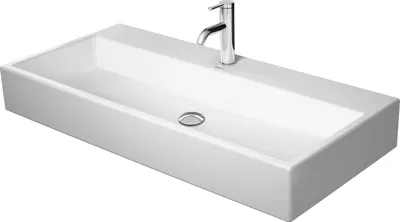 Produktbild von Waschtisch VERO AIR o ÜL m HLB geschli 1000x470mm 1 HL weiß 1 Hahnloch weiß