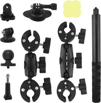 Produktbild von Chenyu Insta 360 Halterung für Motorräder, 360° schwenkbar, aus Aluminiumlegierung