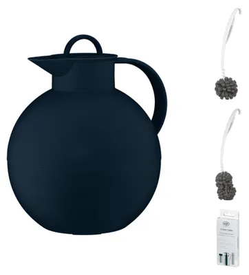 Zdjęcie produktu dla alfi KUGEL Isolierkanne – Vorteilsset mit Reinigungsbürste CLEAN FIX 30 cm