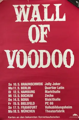 Obrázek produktu pro Wall Of Voodoo - Plakát - 59x84 cm