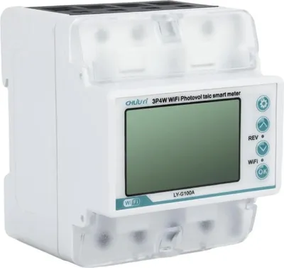 Obrázek produktu pro Chytrý obousměrný třífázový elektroměr - WiFi, Tuya, 380V