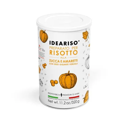 Zdjęcie produktu dla Włoskie risotto z dynią i amaretti, 320 g (Risotto Zucca e Amaretti)