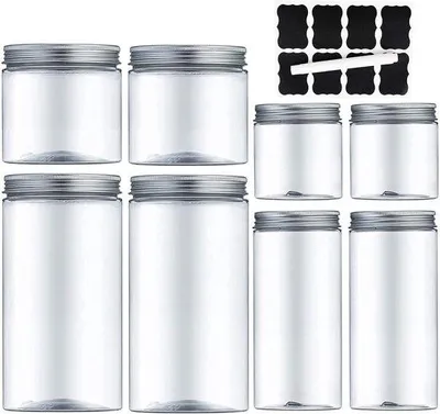 Productafbeelding van Ibenzoa® stapelbare, luchtdichte voorraadbakken van BPA-vrij kunststof – transparante opbergboxen voor koelkast en voorraadkast