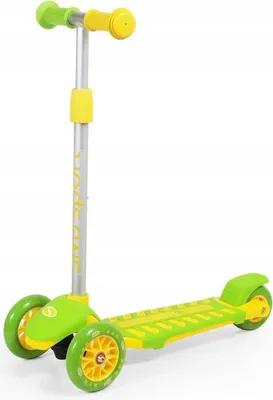 Immagine prodotto di SMJ Sport AF-WG04 triciclo scooter verde-giallo