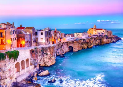 Produktbild von ENJOY Puzzle Vieste, Italien 1000 Teile