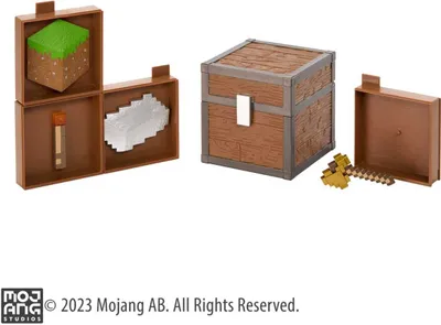 Productafbeelding van Minecraft Schatkist, vlakte, 10 cm