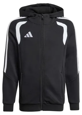 Productafbeelding van Adidas - "Tiro 26 League" hoodie met volledige ritssluiting voor kinderen, model SX579 (164), kleur: zwart