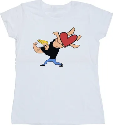 Produktbild von Johnny Bravo - T-Shirt für Damen BI24868 (M) (Weiß)