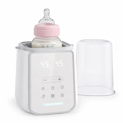 Produktbild von Baby Flaschenwärmer 6 in 1 mit Touchscreen, Sterilisator & Nahrungswärmer, schnelle Erwärmung mit Temperaturkontrolle, Nachtlicht, für alle Babyflaschen