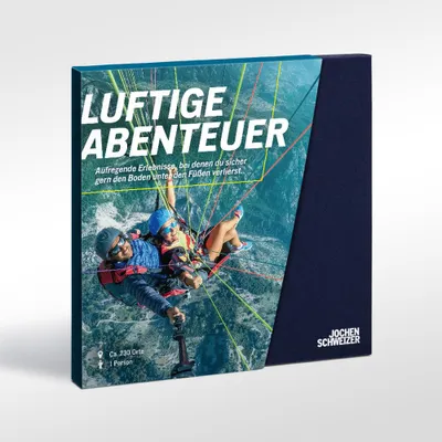 Produktbild von Jochen Schweizer Geschenkbox Luftige Abenteuer; Erlebnis verschenken oder selbst erleben;