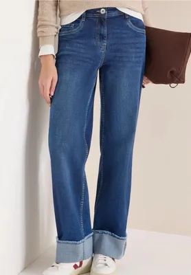 Produktbild von Cecil (304) Style TOS Neele Mid Blue Washe, mid blue used wash 10235 10235 29/30