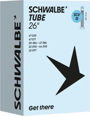 Produktbild von Schwalbe SCV12 Schlauch 26" 32/47-559/597 40 mm Ventil