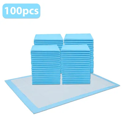 Produktbild von Jopassy  100X Welpenunterlage 60x45cm extrem saugfähig Trainingsunterlagen Hunde-Pads
