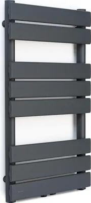 Image de Blumfeldt Radiateur Eau Chaude Design, Radiateur Vertical Eau Chaude pour Chauffage de Maison, Faible Conso d'Energie, Silencieux, Chauffage Mural 355W pour Salle de Bains, Seche Serviette Eau Chaude