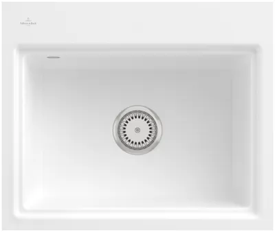 Produktbild von Villeroy & Boch Keramikspüle 33661FRW, Subway Style 60 S Flat Flächenbündige Spüle - inkl.