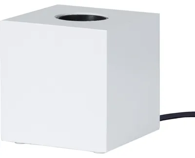 Productafbeelding van Best Season - Houten lamp "Kub", met E27 fitting, met schakelaar; 296-33