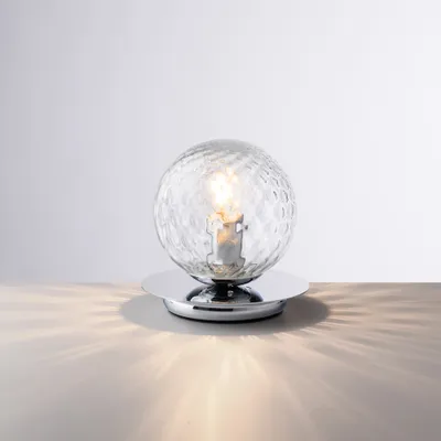 Imagen del producto de Lámpara de techo Lumetto Contemporáneo, acabado en cromo, con una luz (casquillo E14)