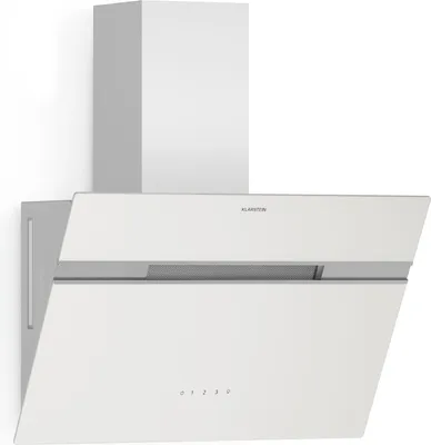 Produktbild von Klarstein Alina Dunstabzugshaube - 60cm Kopffreihaube, 600 m³/h, Touch Control, LED-Beleuchtung,  A, Umluft & Abluft, Weiß