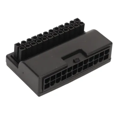 Image de Adaptateur d'alimentation ATX 24 broches mâle vers 24 broches femelle à 90 degrés,Adaptateur d'alimentation ATX 24 broches mâle vers femelle à 90 degrés,Adaptateur d'alimentation ATX 24 broches mâle vers femelle à angle droit,Adaptateur d'alimentation ATX 24 broches mâle vers femelle à 90 degrés,Adaptateur d'alimentation ATX 24 broches mâle vers femelle à angle droit,Adaptateur d'alimentation ATX 24 broches à 90 degrés
