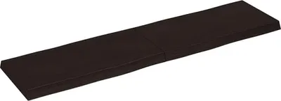 Obrázok produktu pre vidaXL Stolová doska 160x40x(2-6) cm z masívneho dreva s ošetreným okrajom stromu