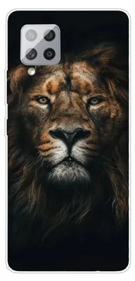 Produktbild von Für Samsung Galaxy A42 5G Silikon TPU Löwe Handy Hülle