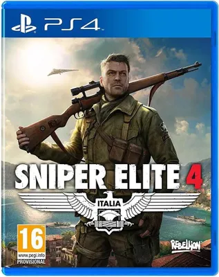 Immagine prodotto di REBELLION DEVELOPMENTS Sniper Elite 4: Italia PS4