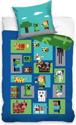 Obrázek produktu pro Dětské povlečení Minecraft Figure