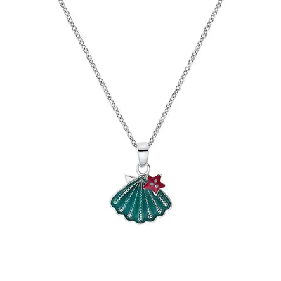 Produktbild von Prinzessin Lillifee 2031164 Mädchen Collier Muschel 925 Silber bunt