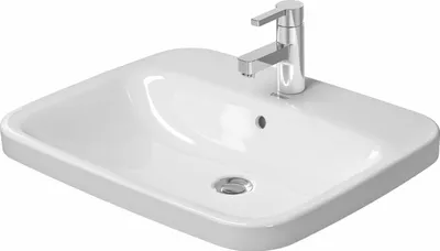 Produktbild von Duravit Einbauwaschtisch DuraStyle 61,5x49,5cm, EB v o, m HL, Ü, HLB, we WG