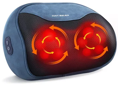 Produktbild von 4D-Massagekissen mit Heizfunktion, 3 Geschwindigkeitsstufen