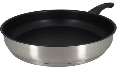 Produktbild von Edelstahl-Bratpfanne – 28 cm – Geeignet für alle Herdarten, inklusive Induktion
