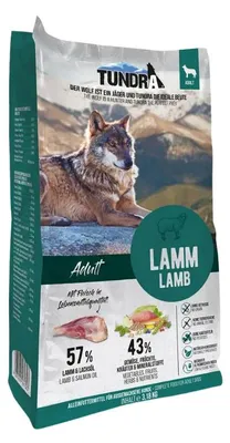 Produktbild von Tundra Lamm Hundefutter getreidefrei, Adult, Lamm, 3,18 kg