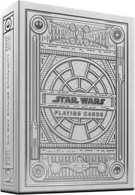Produktbild von Star Wars Spielkarten Silver Edition Light Side