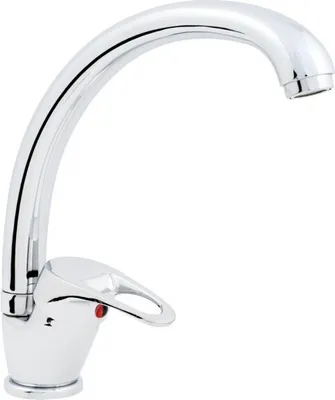 Immagine prodotto di Rubinetto da cucina Hydroland Atut, verticale cromato (B395S)