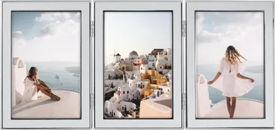Obrázek produktu pro Hama Santorini Rámeček na 3 fotografie 13 x 18 cm, stříbrný
