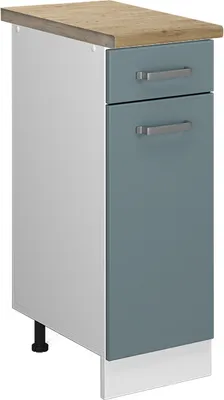 Obrázek produktu pro Spodní skříňka kuchyňské linky Vicco R-Line Modrošedá 30 cm , PD Dub, Model 45654