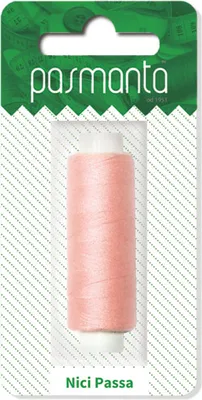 Image de Fil universel pour couture main et machine Pasmanta 200 cm - saumon