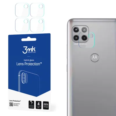 Produktbild von 3mk Hybridglas Lens Protection für Motorola Moto G 5G Kamera Objektiv Kameralinse 0,16mm 6H (4 Stück)