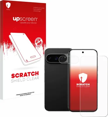 Produktbild von upscreen Schutzfolie für Google Pixel 9 Pro (Display+Kamera) Displayschutz Displayschutzfolie Folie Klar Transparent