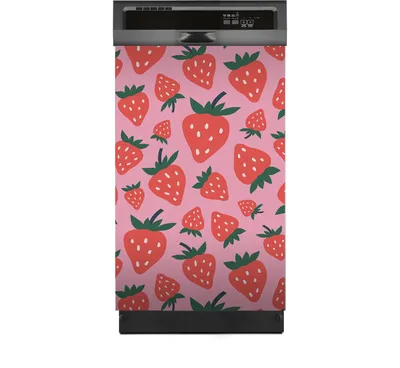Produktbild von Magnete Dekorative 45x70 cm Küche Magnetmatte Spülmaschine - Erdbeeren Früchte